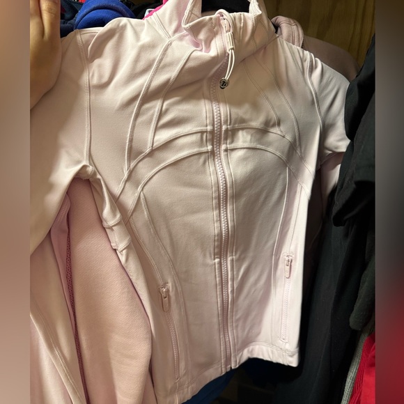 Size 2 meadowsweet pink cropped define jacket lululemon - Picture 2 of 5